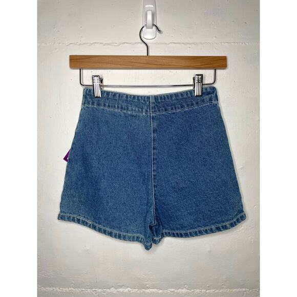 NEW Vintage Pooh Bear Denim Skort Girls Size 10 No Bothers Here Embroidered - Picture 4 of 7